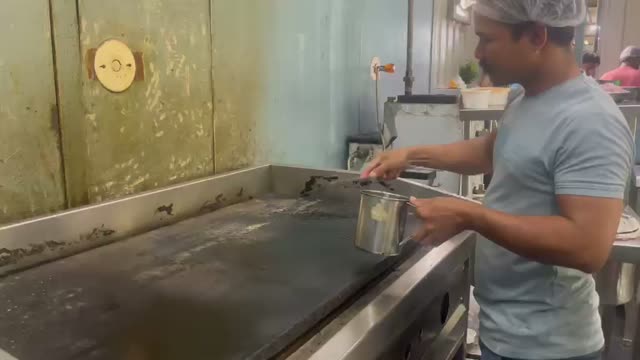 Dosa Griddle Cleaning