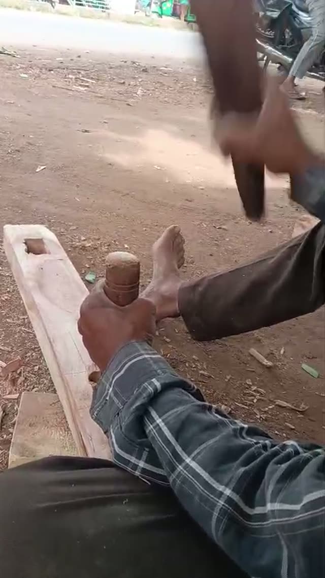 Wooden Bench Preparation