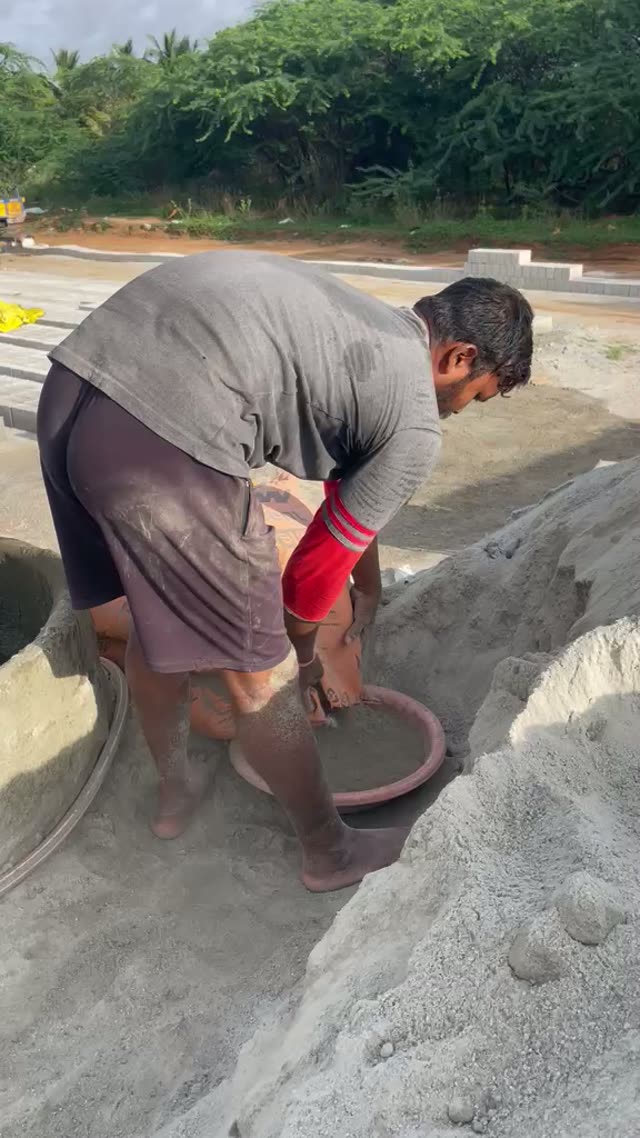 Manual Concrete Mixing