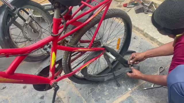 Bicycle Puncture Repair