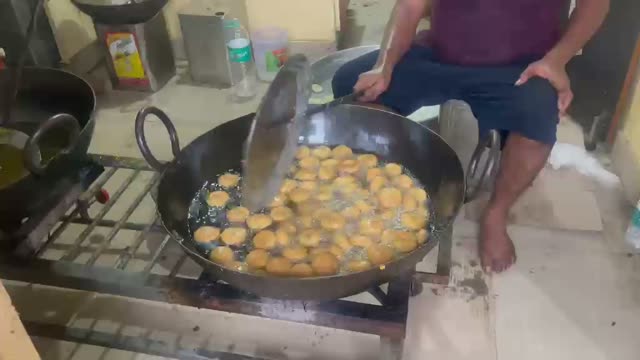 Badusha Deep-Frying IV